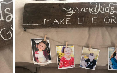 Grandkid Photo Display