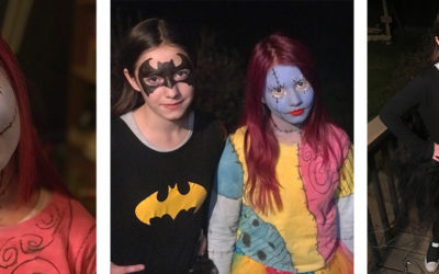 Batgirl + Sally Costumes