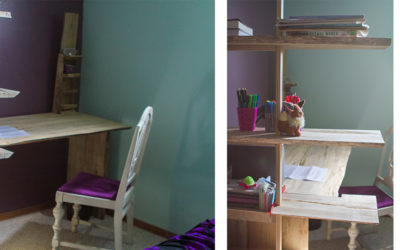 Blue-stain Pine Desk