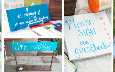 Our Wedding: Signage